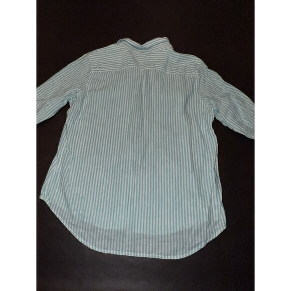 Lauren Ralph Lauren Women's Striped Long Sleeve Large - Picture 3 of 4